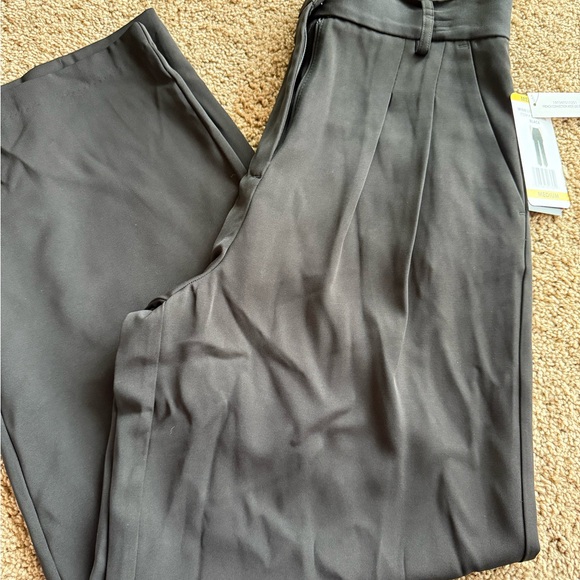 French Connection Black Wide-Leg Trousers - Picture 1 of 2